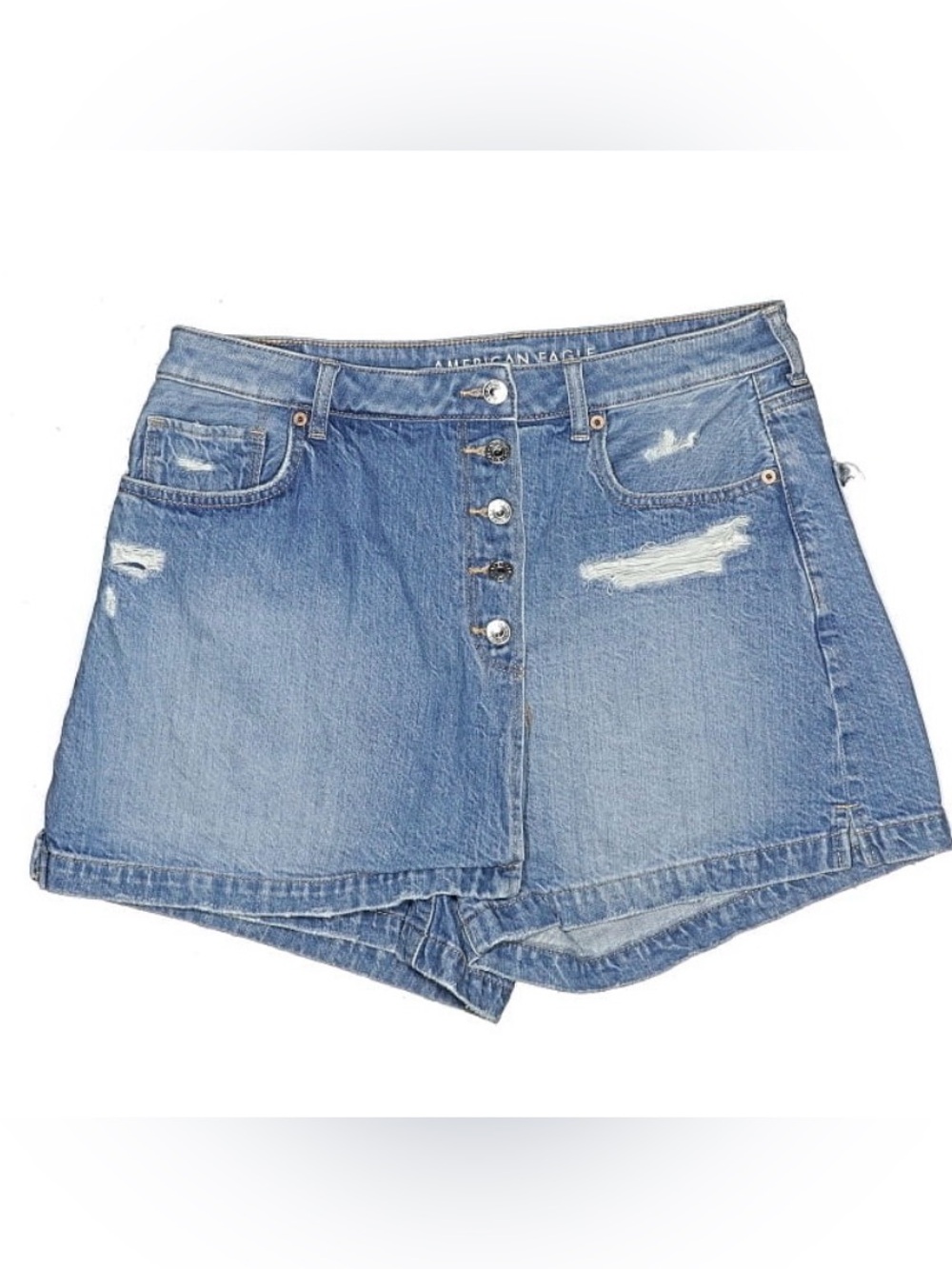 American Eagle Denim Skort with destruction detail
Size 12